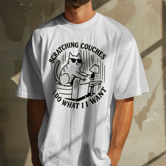 I Do What I Want, Scratching Couches T-shirt