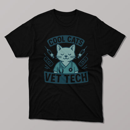 Cool Cats Vet Tech, Vet T-shirt
