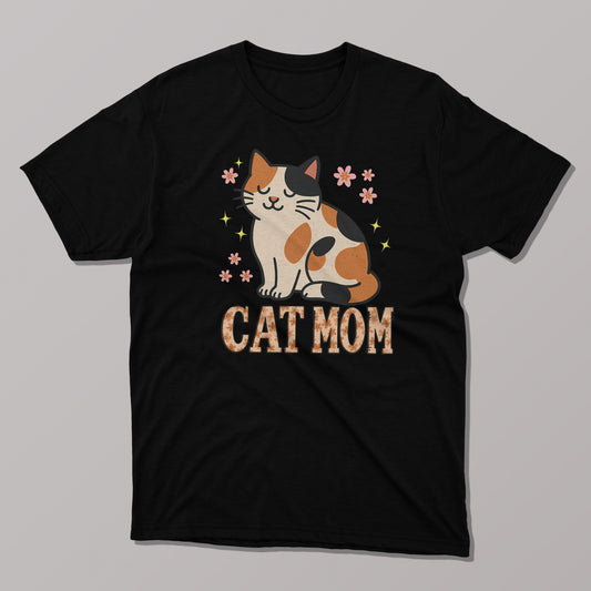 Cat Mom T-shirt