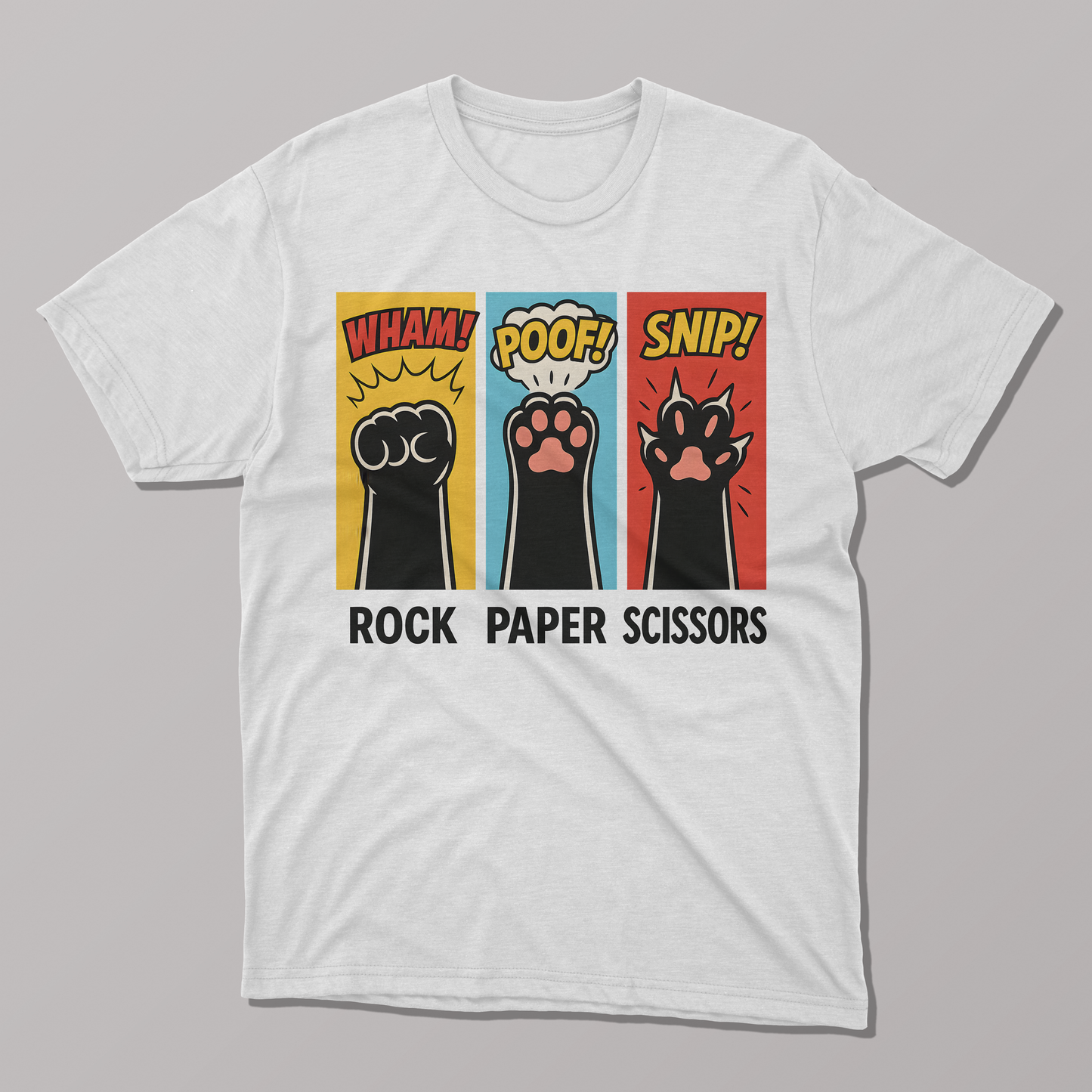Rock, Paper, Scissors Funny T-shirt