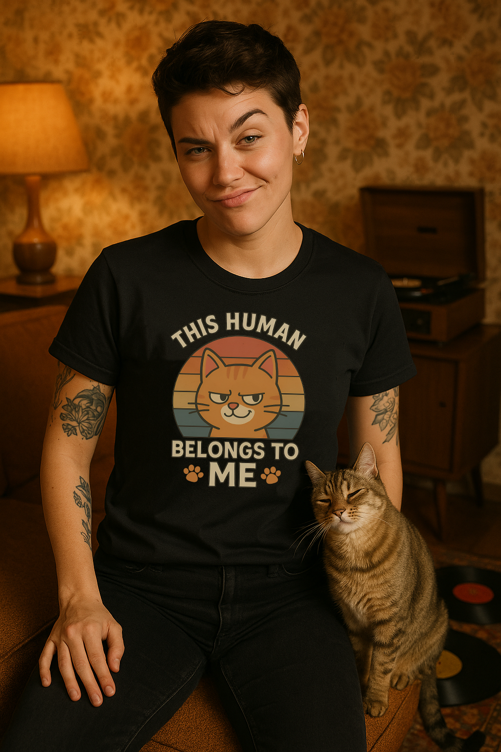This Human Belongs to Me T-Shirt